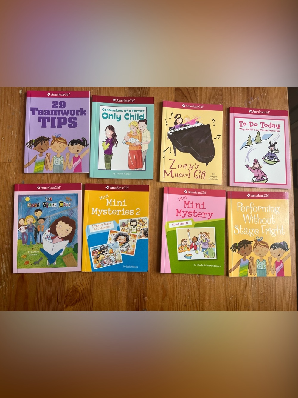 Y2K American Girl Doll Mini Book Bundle